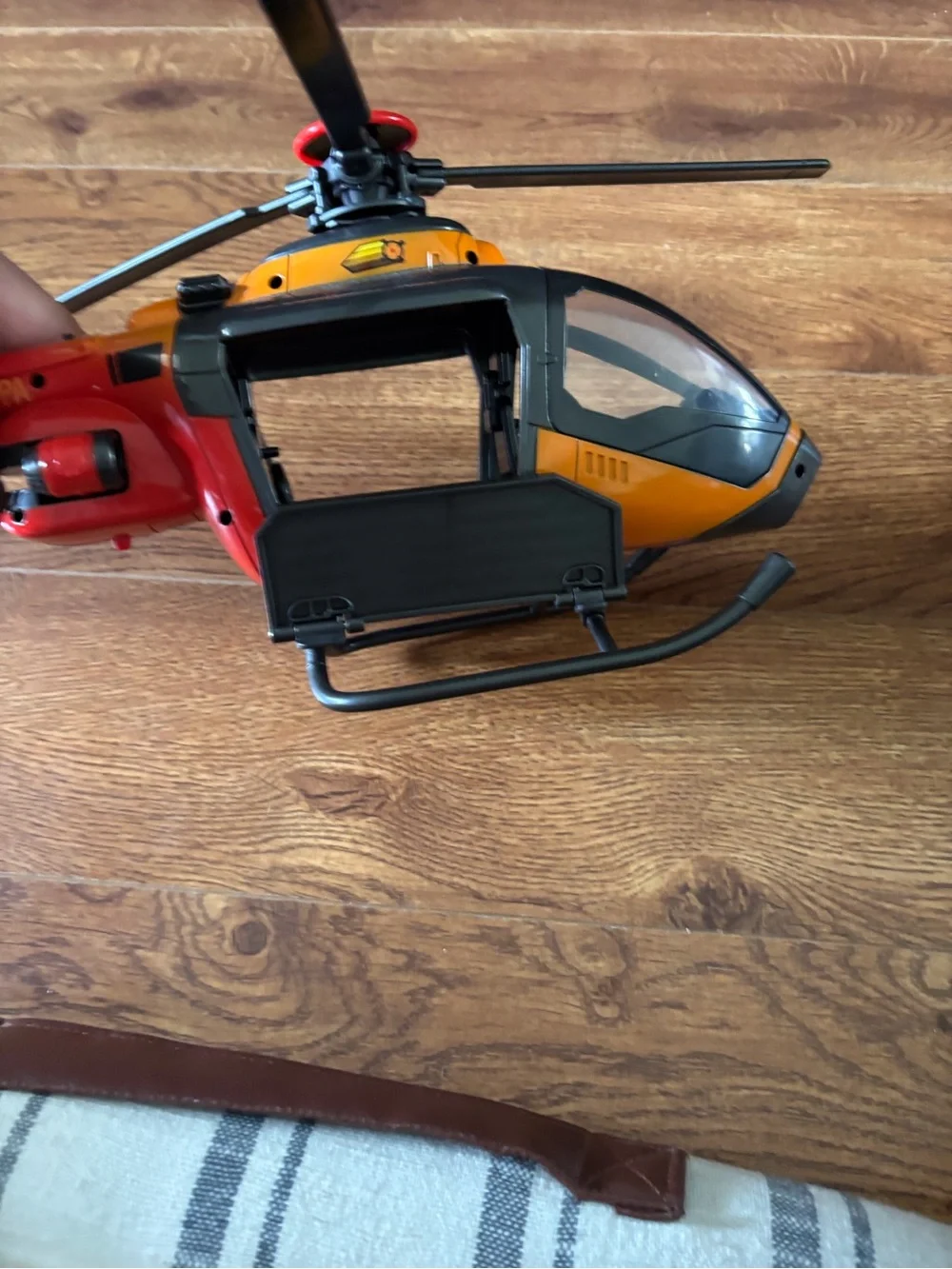 Red and Yellow Play Rescue Helicopter Toy